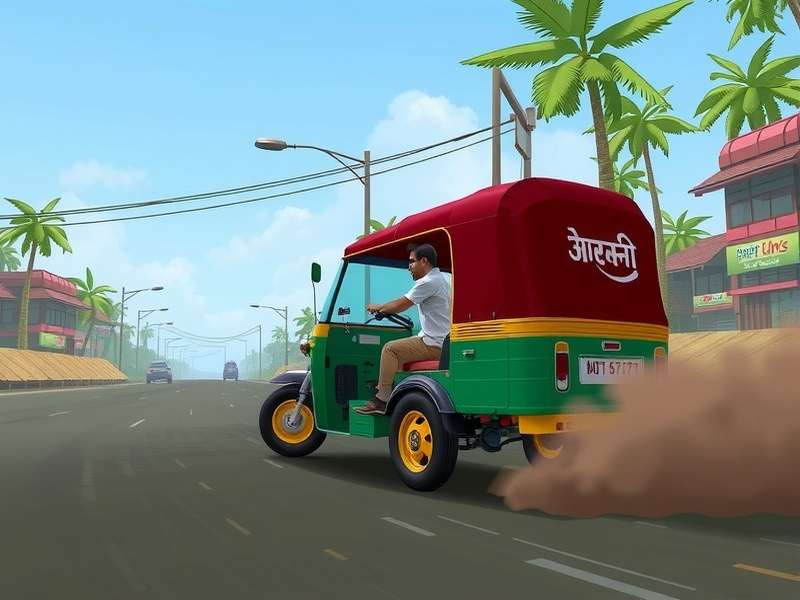 Indian Rickshaw Legend Game Screenshot